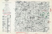 Cass County, Michigan State Atlas 1955